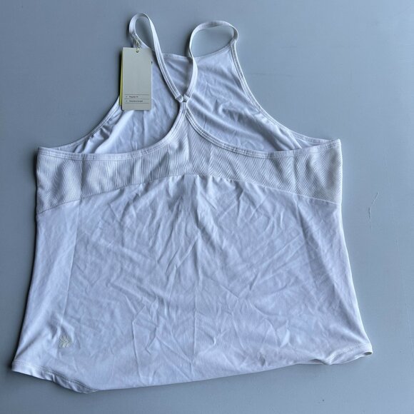 All in Motion Women's Sleeveless Run Tank Top White Small - Picture 4 of 11